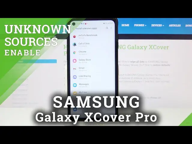 'Video thumbnail for How to Install Apps From Unknown Sources in Samsung Galaxy XCover Pro - Allow Unknown Sources'