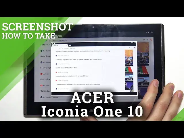 Video thumbnail for How to Take Screenshot in ACER Iconia One 10 – Catch Fleeting Content
