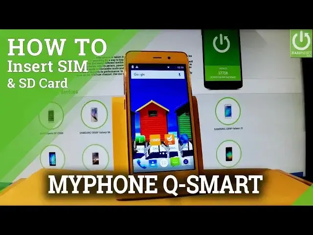 'Video thumbnail for How to Insert SIM and SD in myPhone Q-SMART LTE - SIM & SD Installation'