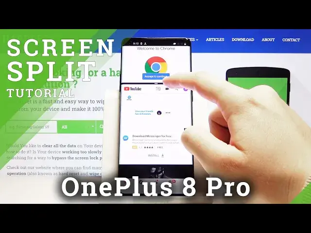 'Video thumbnail for How to Split Screen in OnePlus 8 Pro – Create Double Screen'