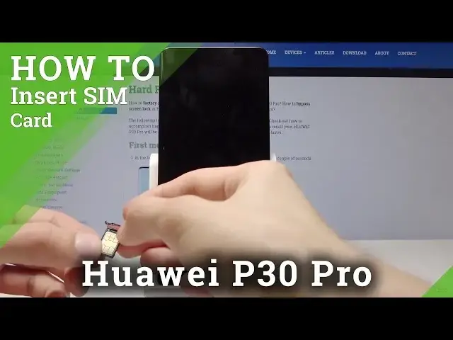 Video thumbnail for How to Insert Nano SIM into HUAWEI P30 Pro - Set Up SIM in P30 Pro