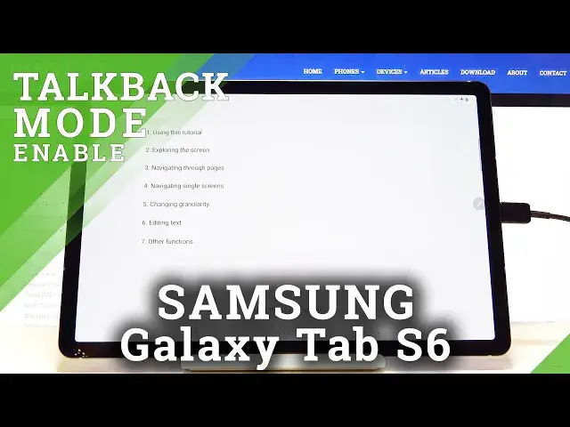 Video thumbnail for How to Enable Talkback in SAMSUNG Galaxy Tab S6 – Turn Off Screen Reader