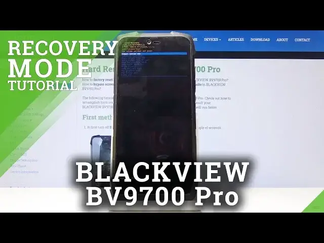 'Video thumbnail for Android System Recovery in Blackview BV9700 Pro - Boot into Recovery Mode'