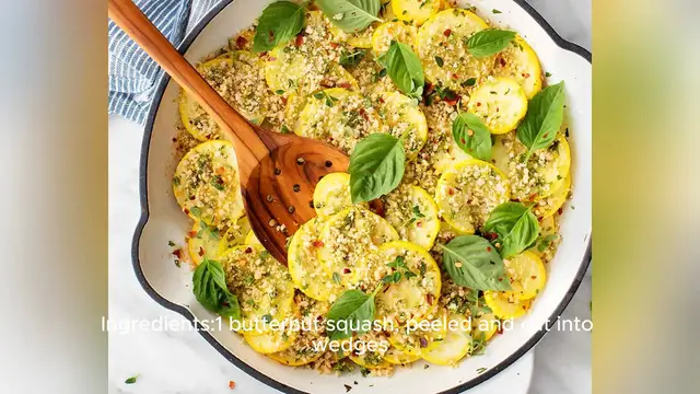 Video thumbnail for squash recipe