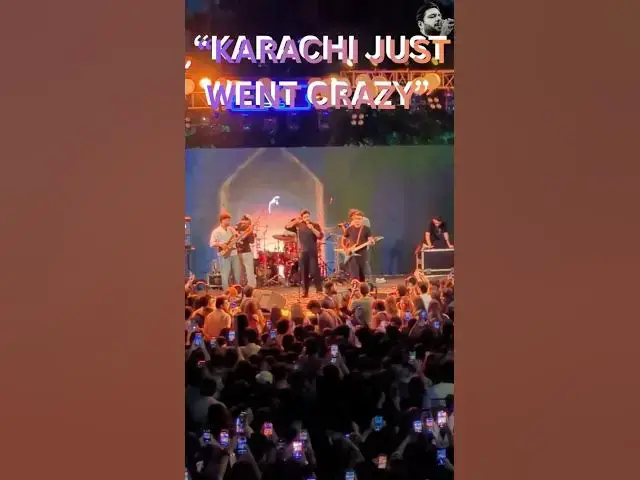 Video thumbnail for "KARACHI JUST WENT CRAZY 🔥" “MURTAZA QIZILBASH”  | CONCERT #shorts #concert