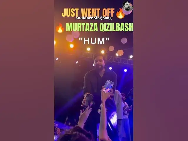 Video thumbnail for Murtaza Qizilbash JUST BROKE Karachi! 😱🔥| #Murtazaqizilbash #KarachiConcert #shorts