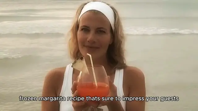 Video thumbnail for frozen margarita recipe