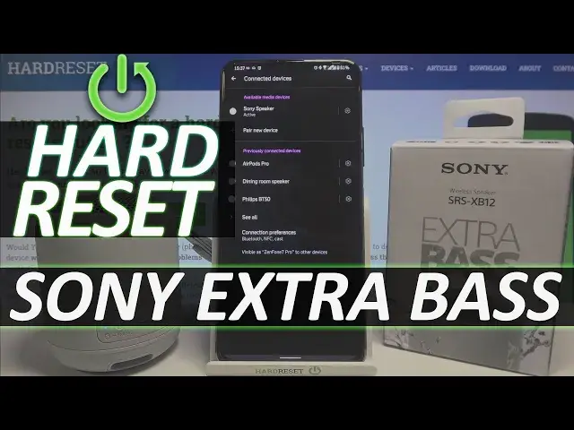 Video thumbnail for Sony Extra Bass Speaker - How to Reset | Factory Reset Method