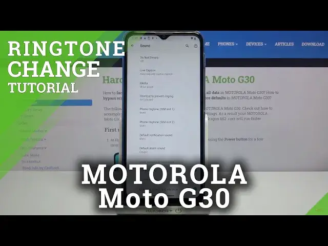 'Video thumbnail for How to Change Ringtone in Motorola Moto G30 – Adjust Sound of Incoming Calls and Messages'