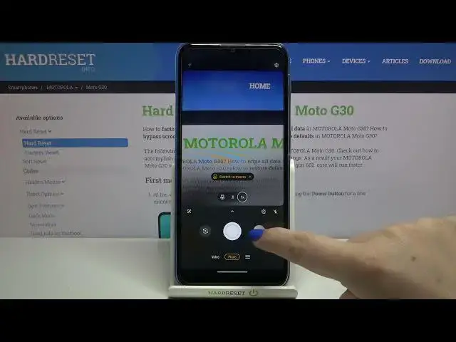 'Video thumbnail for How to Open Camera Settings in Motorola Moto G30 Set Up Camera Timer'
