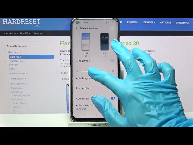 'Video thumbnail for How to Manage Auto Brightness in REALME Narzo 30 – Adjustive Brightness'