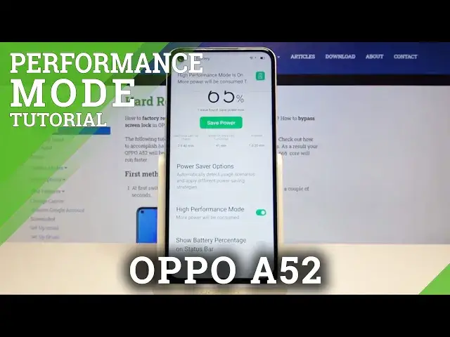 Video thumbnail for How to Enter Performance Mode on OPPO A52 - Activate High Performance Mode