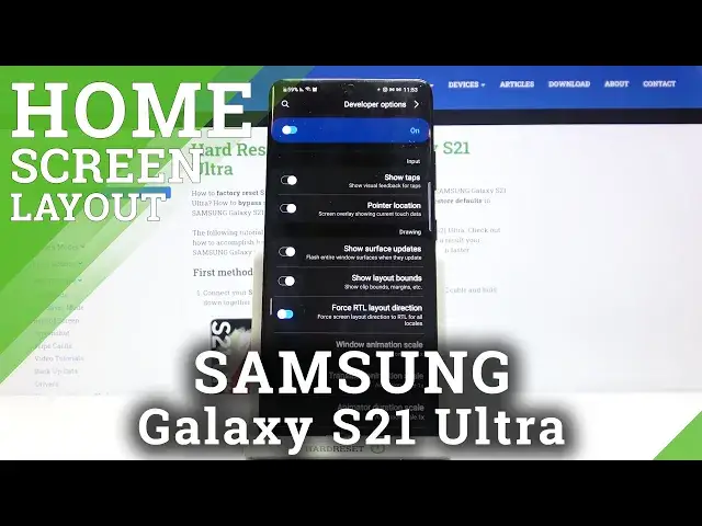 Video thumbnail for RTL Layout Direction in SAMSUNG Galaxy S21 Ultra – Switch Layout
