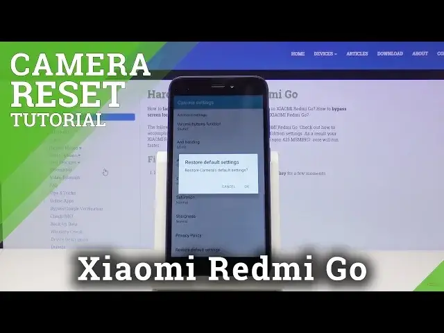 'Video thumbnail for How to Reset Camera Settings in XIAOMI Redmi Go - Fix Camera'