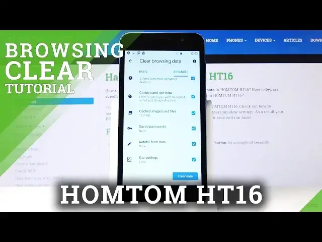 Video thumbnail for How to Clear Browsing Data HOMTOM HT16 – Wipe Browser Data
