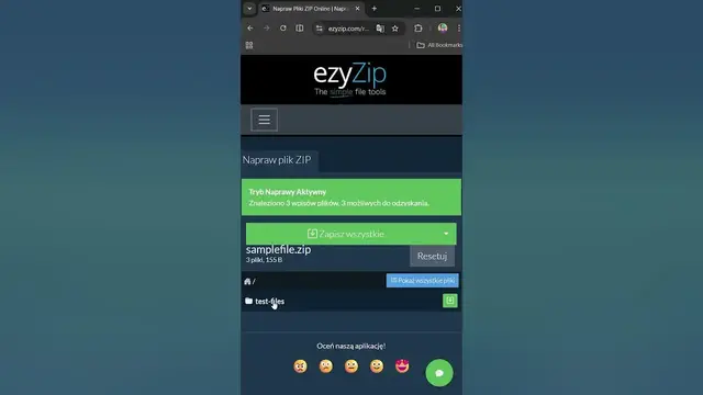 Video thumbnail for 📦 Jak Naprawić Uszkodzone Pliki Zip Online Za Darmo | Bez Instalacji Oprogramowania