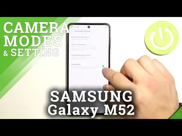 Video thumbnail for How to Take Selfie Using Palm Gesture on SAMSUNG Galaxy M52 - Camera Settings