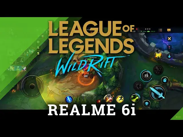 Video thumbnail for Realme 6i & LOL Wild Rift (Screen Recording)