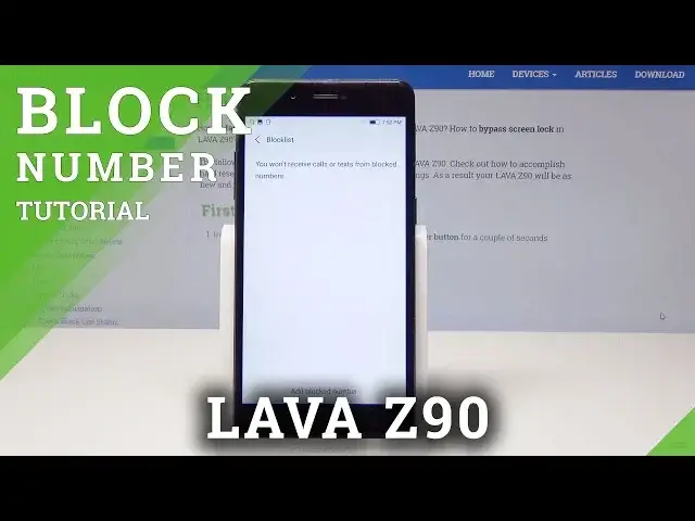 'Video thumbnail for How to Block Number in LAVA Z90 - Create Blacklist'