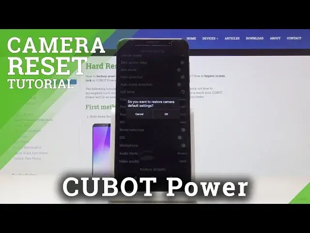Video thumbnail for How to Reset Camera in CUBOT Power - Format Camera Settings