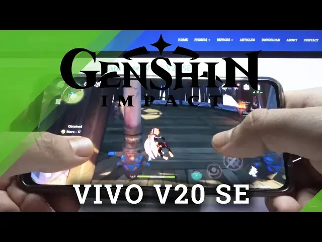 'Video thumbnail for Genshin Impact on VIVO V20 SE - Gameplay Test'