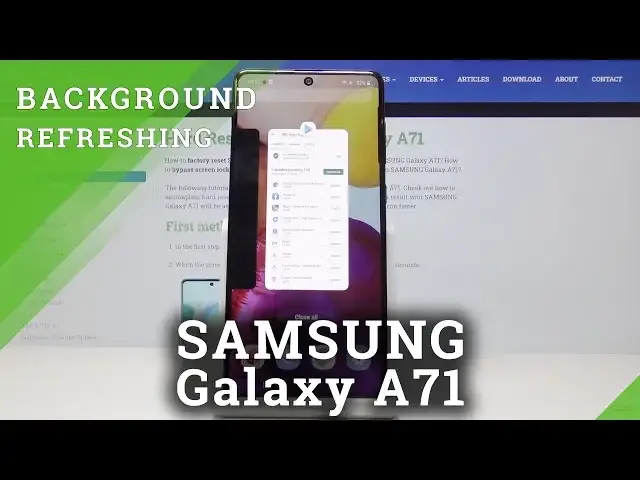 'Video thumbnail for Turn Off Running Applications on Samsung Galaxy A71 - Speed Up Your Smartphone'