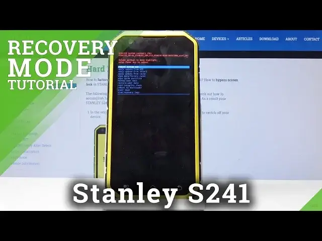 'Video thumbnail for Recovery Mode in STANLEY S241 - How to Open & Use Android Recovery'
