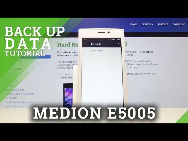'Video thumbnail for Backup Data in MEDION E5005 - Enable Google Backup'