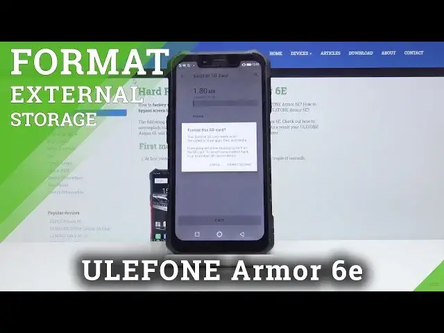 Video thumbnail for How to Format SD Card in ULEFONE Armor 6E - Erase Memory Card