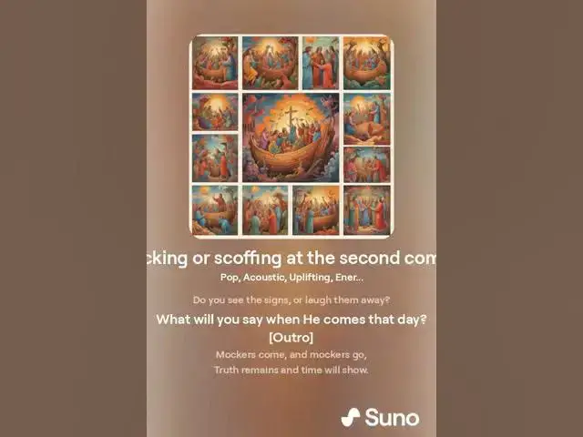 Video thumbnail for Mocking or scoffing at the second coming