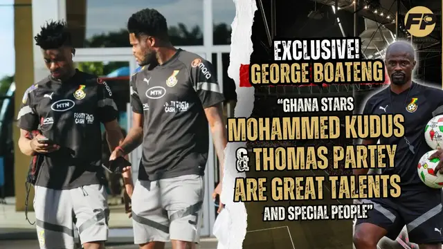 Video thumbnail for George Boateng: Ghana stars Partey and Kudus great players and special people