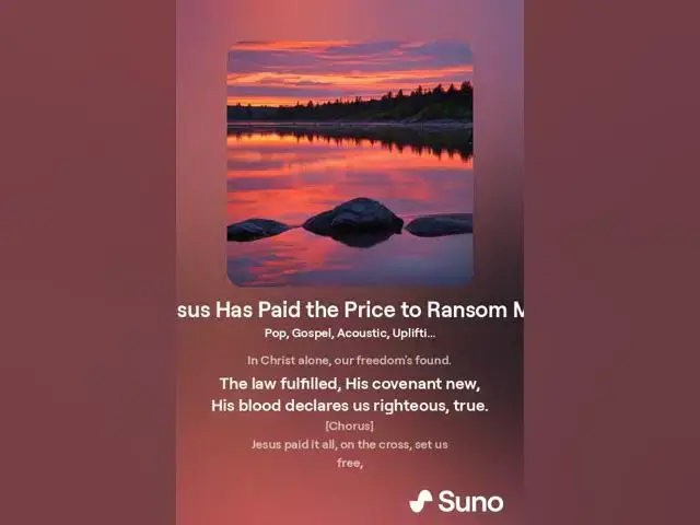 Video thumbnail for Jesus Has Paid the Price to Ransom Me #christiansongs #affirmations