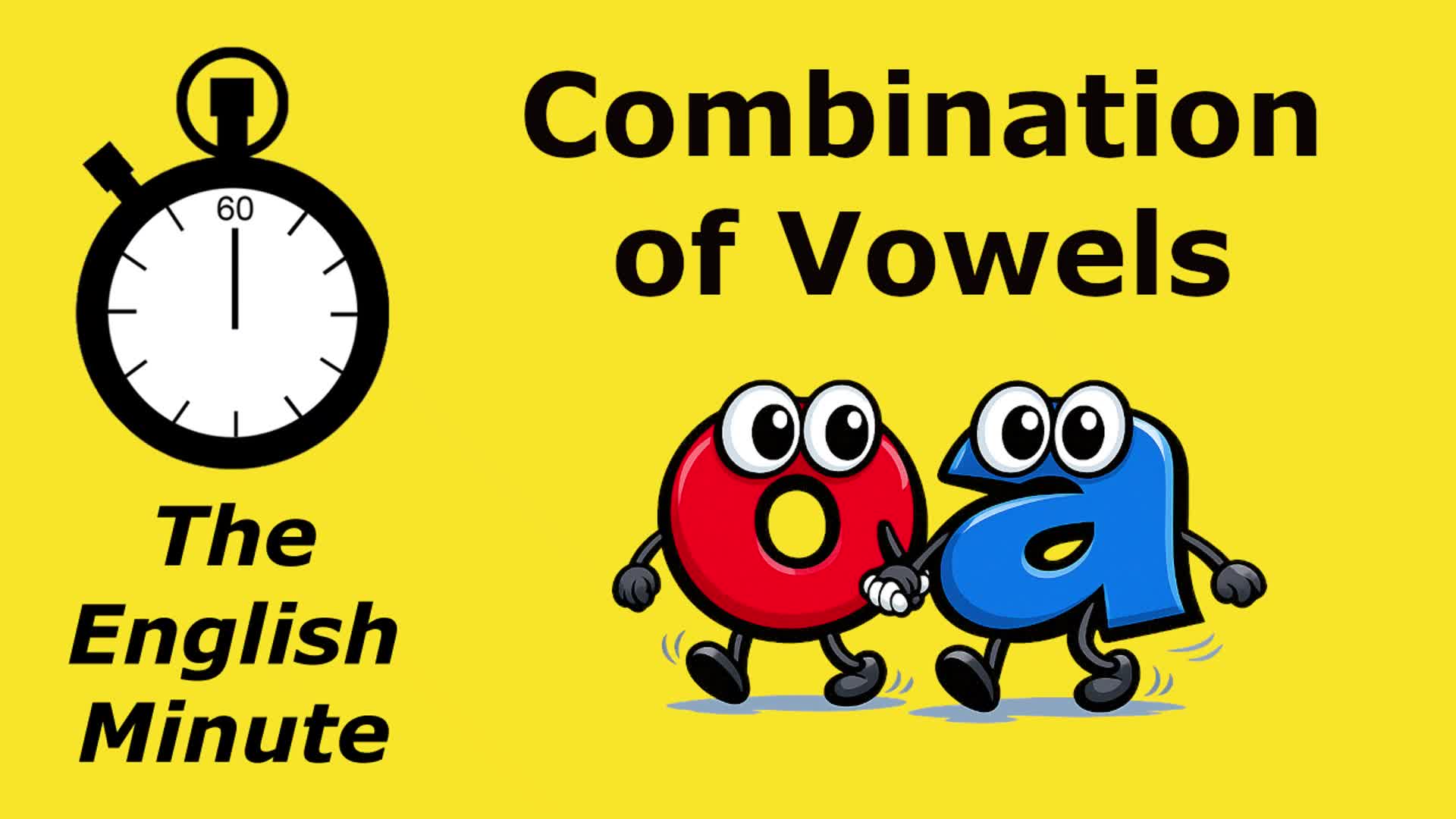 Video thumbnail for Combination of Vowels Pronunciation Lesson