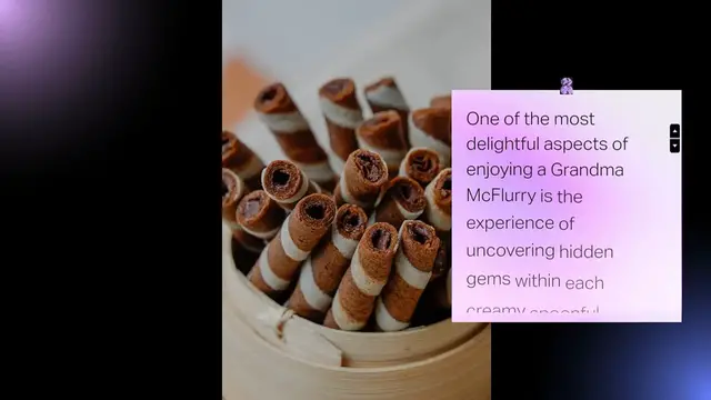 Video thumbnail for Grandma McFlurry's Sweet Surprises: Discovering Hidden Gems in Every Bite