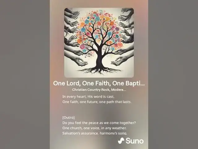 Video thumbnail for One Lord, One Faith, One Baptism