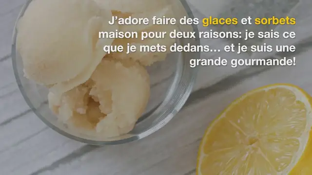 Video thumbnail for Sorbet au thé vert et citron