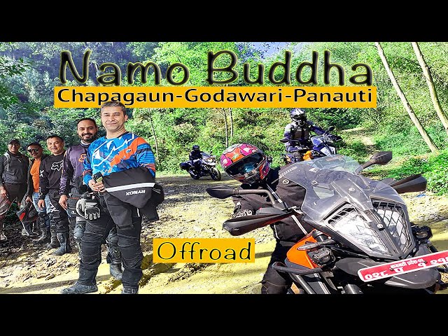 Video thumbnail for Namo Buddha Offroad Ride Moto vlog