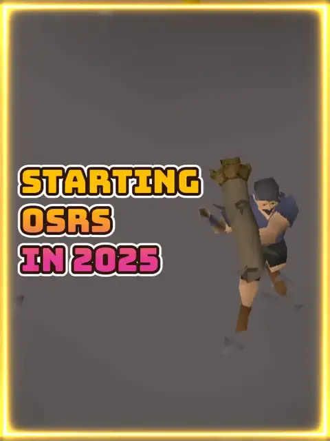Video thumbnail for Starting OSRS in 2025