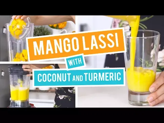 Video thumbnail for Real Food Live | Mango Lassi with Turmeric and Coconut