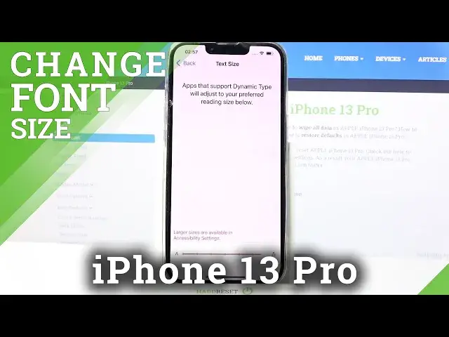 'Video thumbnail for How to Change Font Size on iPhone 13 Pro – Adjust Text Size'