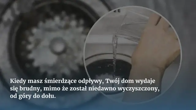 'Video thumbnail for Pożegnaj śmierdzące odpływy, wlej je do zlewu i rozwiąż problem w mgnieniu oka'