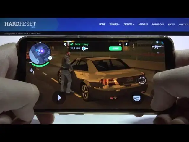 'Video thumbnail for Test Game Gangstar New Orleans on SAMSUNG Galaxy A10s | Mediatek Helio P22 | 2GB RAM | Gameplay FPS'