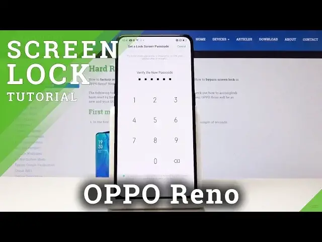 Video thumbnail for How to Add Lock Screen in OPPO Reno - Set Up PIN & Pattern