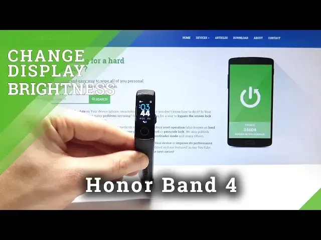 Video thumbnail for How to Change Display Brightness in Honor Band 4 - Update Display Look