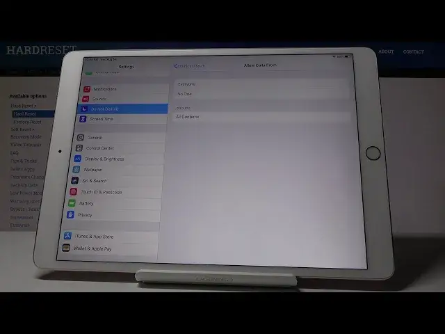 Video thumbnail for How to Enable Do Not Disturb Mode in iPad Pro 10.5 - Mute Sounds