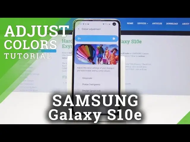 'Video thumbnail for How to Adjust Colors in Samsung Galaxy S10e – Customize Display'
