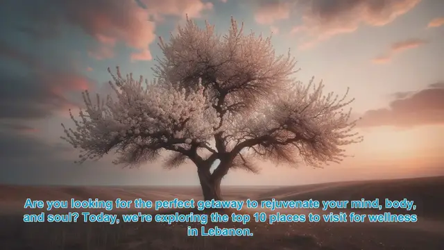 Video thumbnail for Wellness Wonders of Lebanon: Top 10 Places to Rejuvenate Your Mind, Body, and Soul