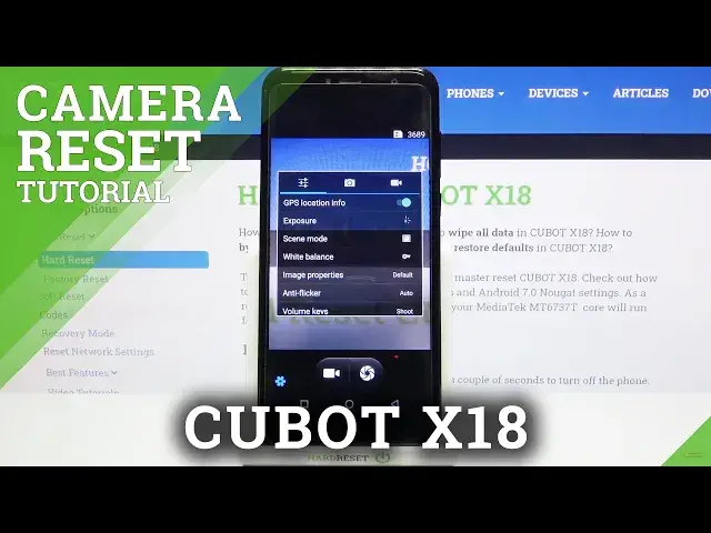 Video thumbnail for How to Reset Camera Settings in CUBOT X18 – Reset Camera Configurations