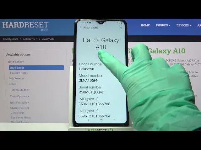 'Video thumbnail for How to Change Device Name on SAMSUNG Galaxy A10 – Set Up Device Name'
