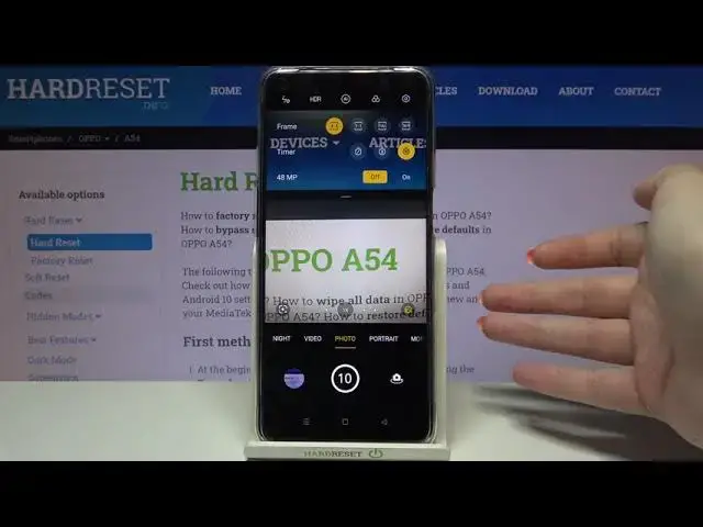 Video thumbnail for How to Use Camera Timer in OPPO A54 – Activate Camera Timer